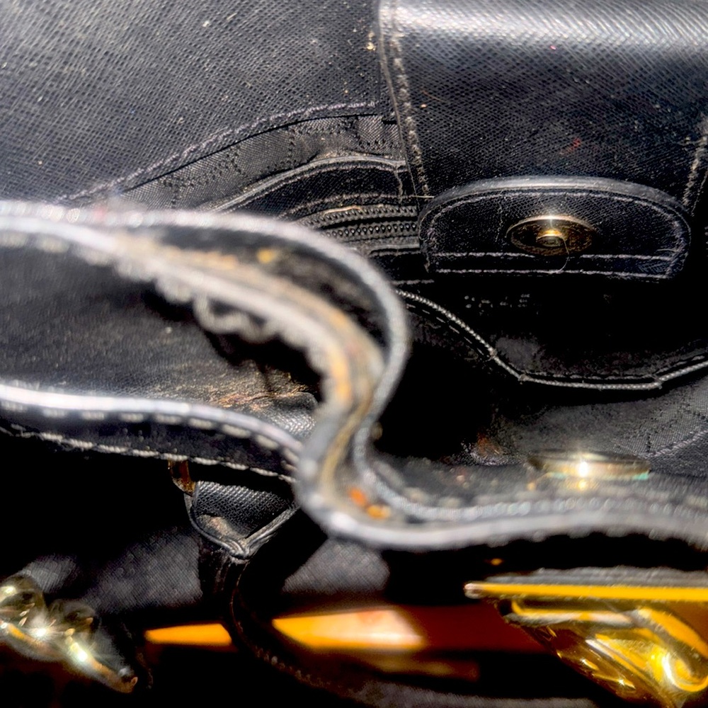 Michael Kors black leather bag - Picture 6 of 6